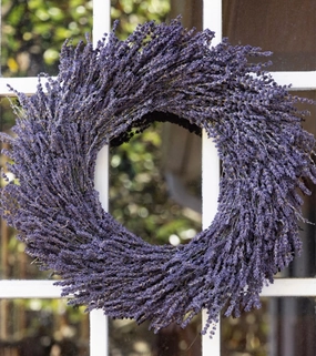 Fresh Lavender Wreath 14",garden field mower