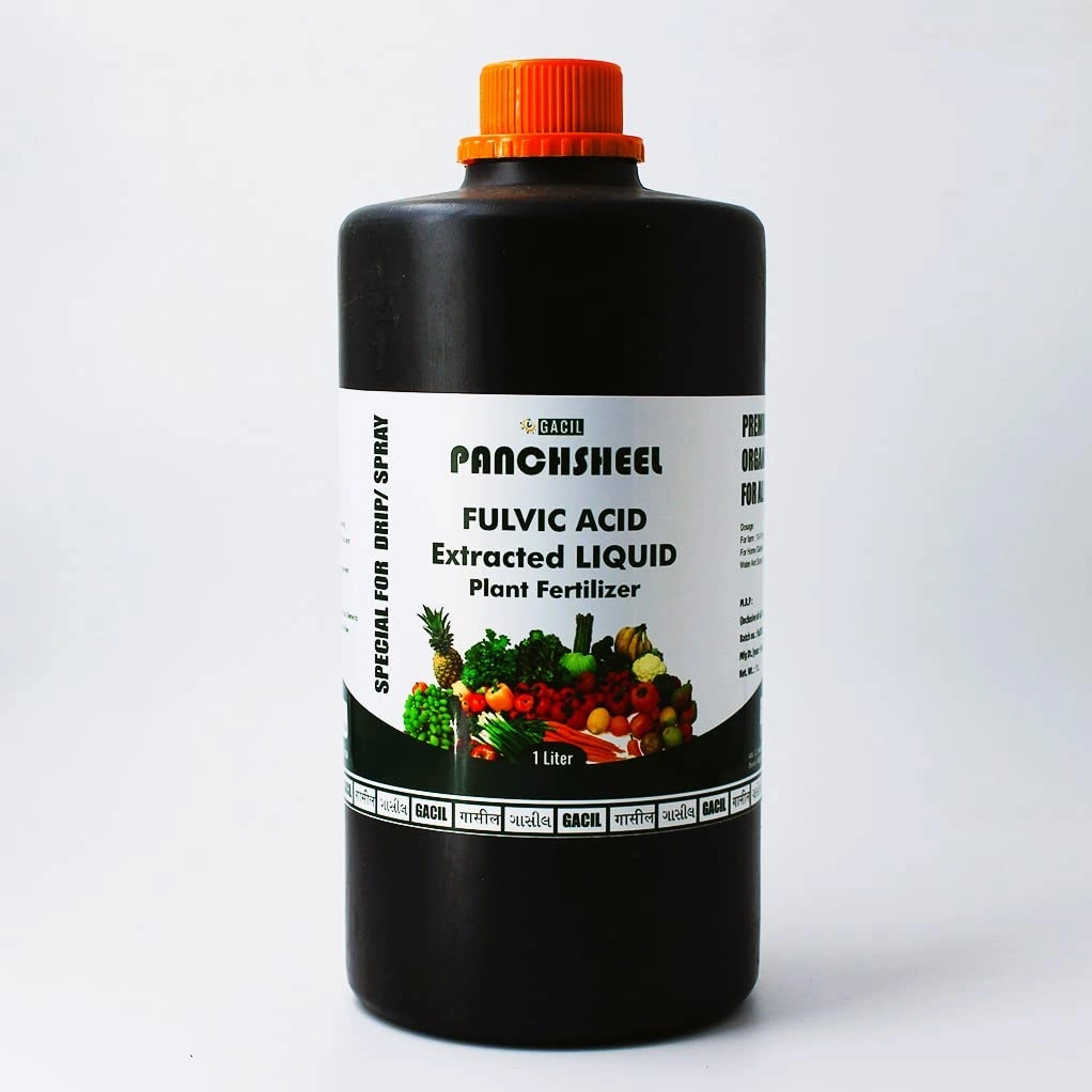 Fulvic Acid Extract Organic Liquid Fertilizer (1 Ltrs),potted plant decor