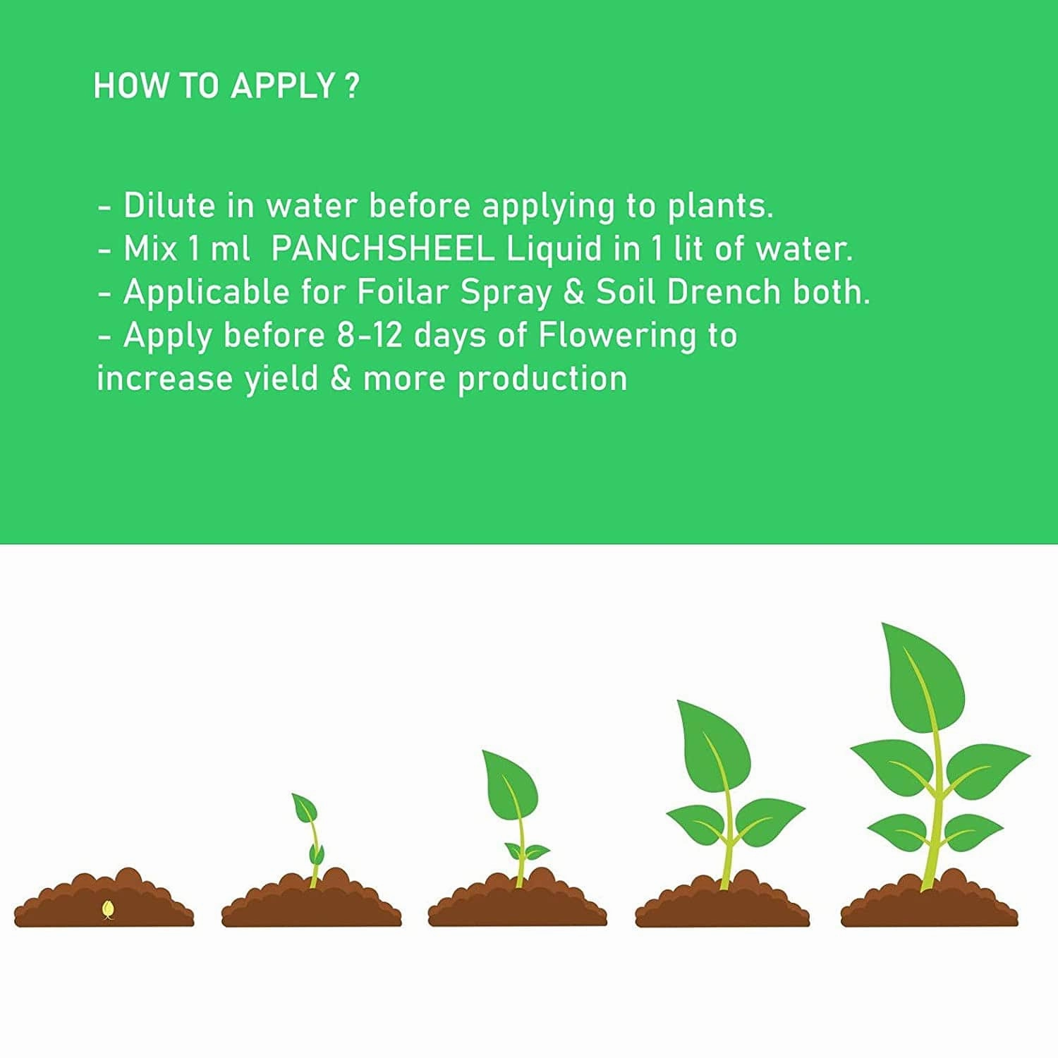 Fulvic Acid Organic Liquid Plant Fertilizer (Growth Promoter)