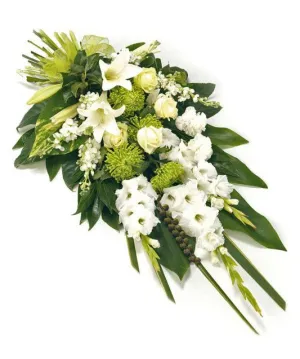 Funeral Sheaf,realistic flower bouquet 