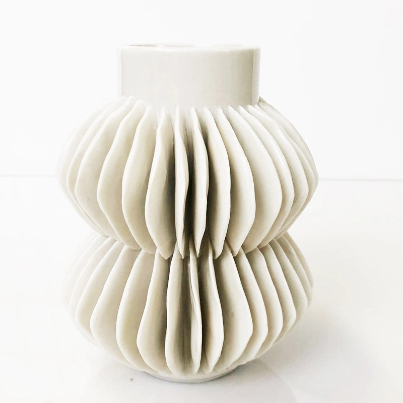 Galveston Vase,hand-painted ceramic vase