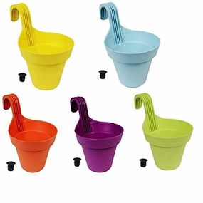 Garden Round Hook Hanging Planter (Set of 3),hanging suspension frame