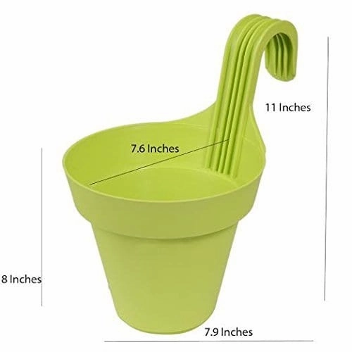 Garden Round Hook Hanging Planter (Set of 3)