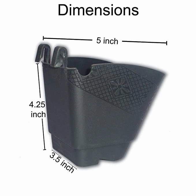 Garden Vertical Garden Grill Hanging Planter Set of 10 (Red Color)