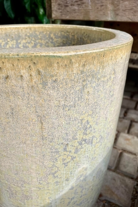 Glacier New Crucible Planter Medium,indoor flower container