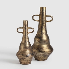 Glanta Vase Set of 2,hand-painted ceramic vase