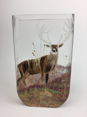 glass tank - stag,classic table vase