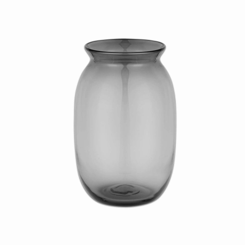 Glass Vase - Smoke 27cm