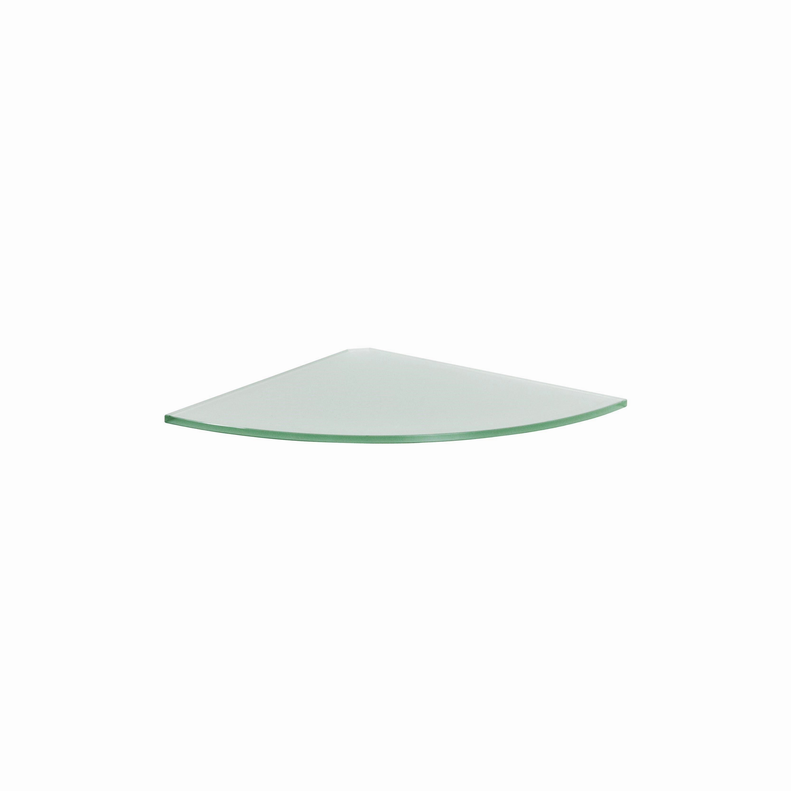 GLASSLINE Corner Shelf Board