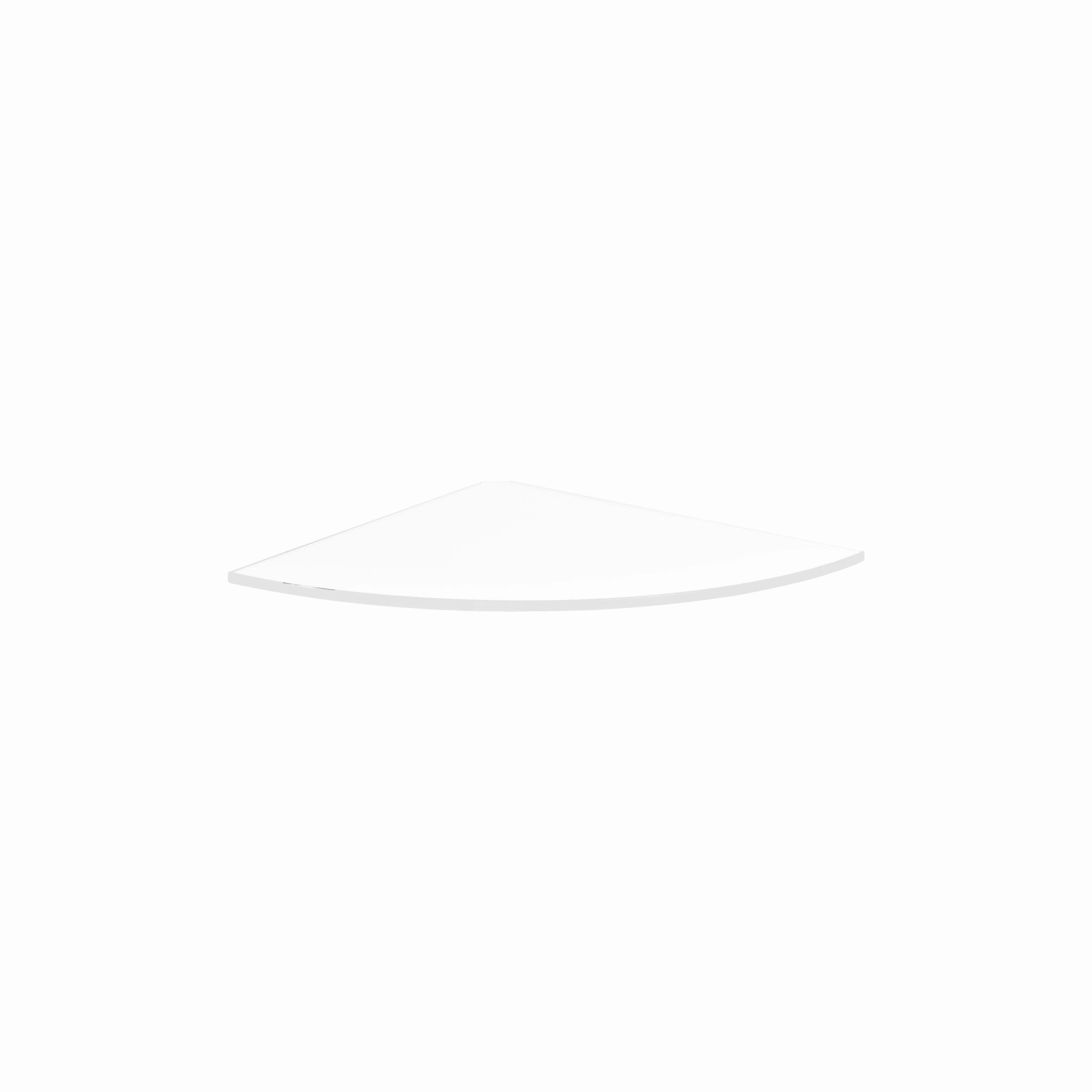 GLASSLINE Corner Shelf Board