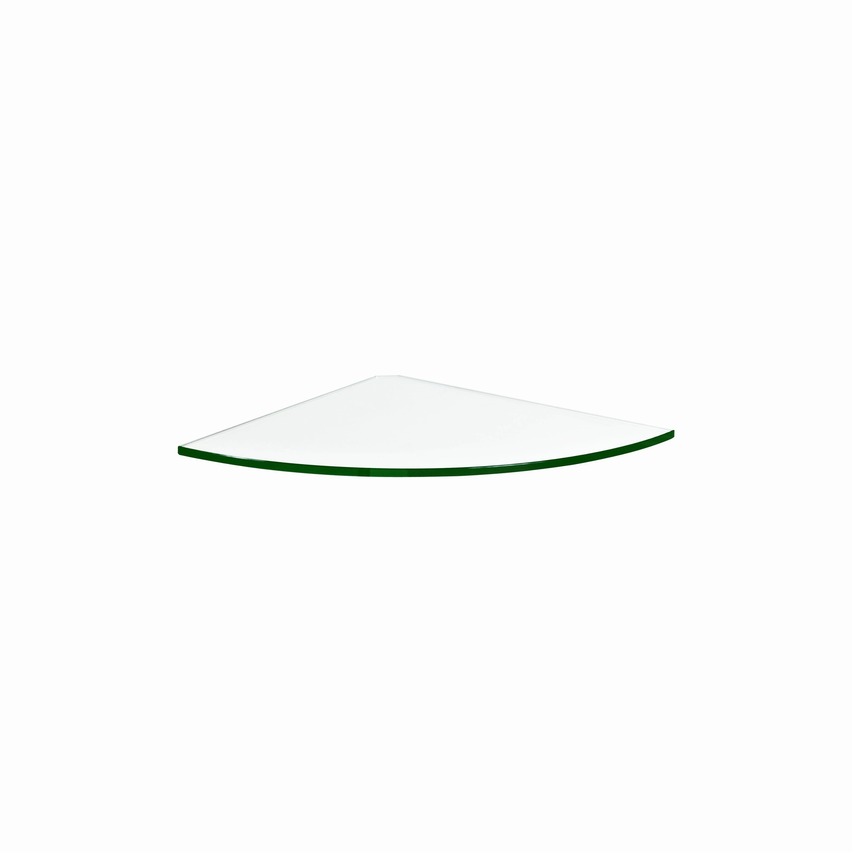 GLASSLINE Corner Shelf Board