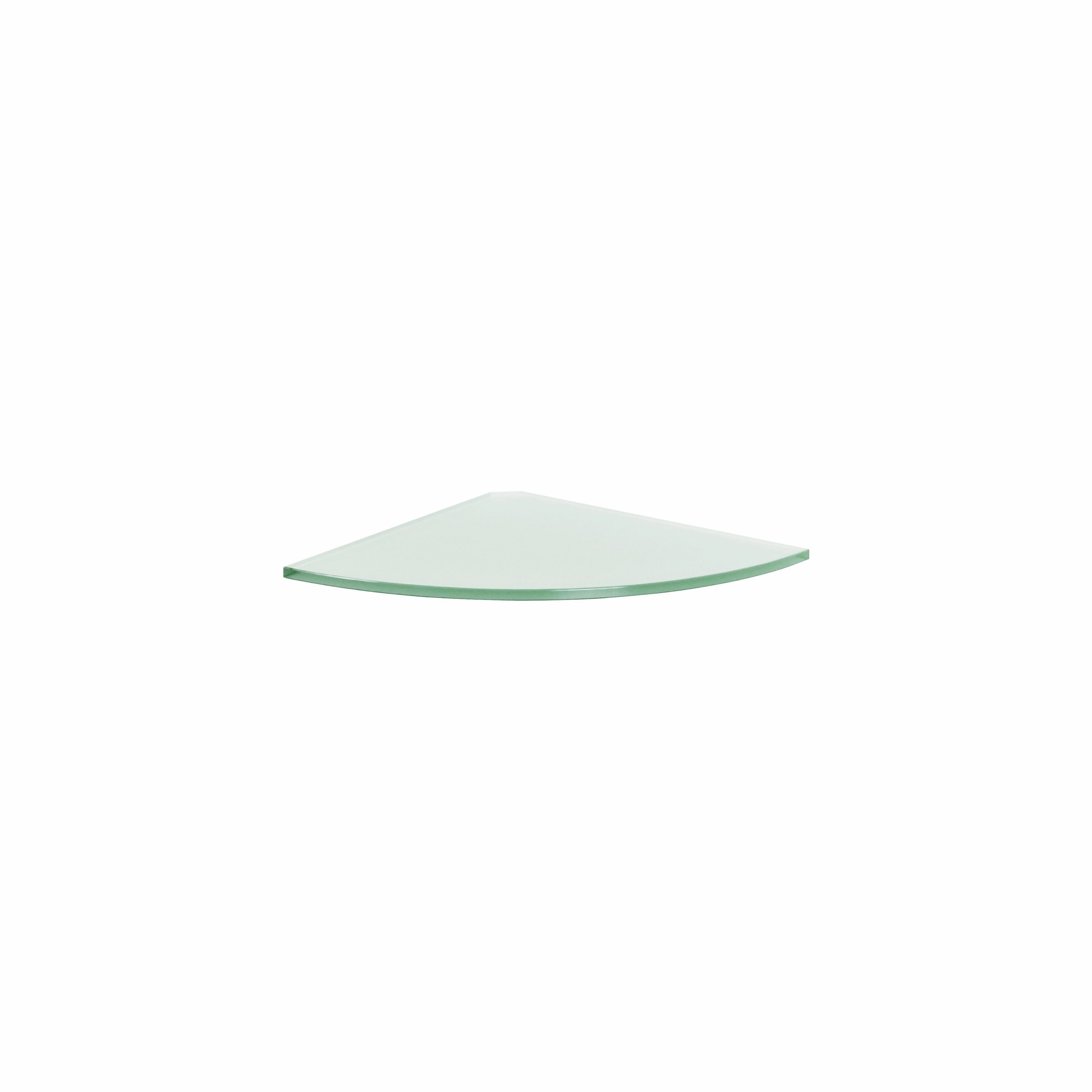 GLASSLINE Corner Shelf Board