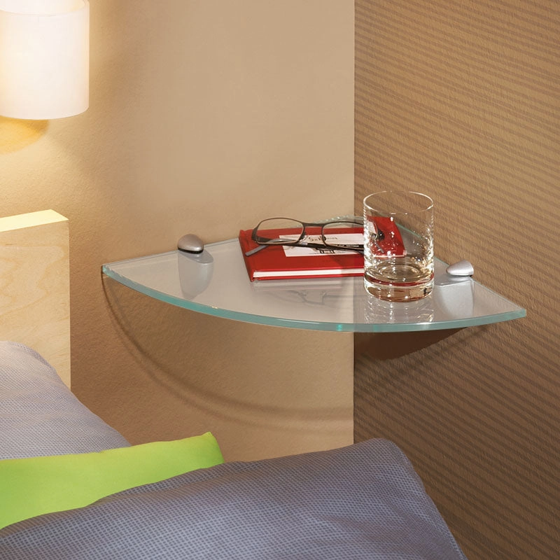 GLASSLINE Corner Shelf Board