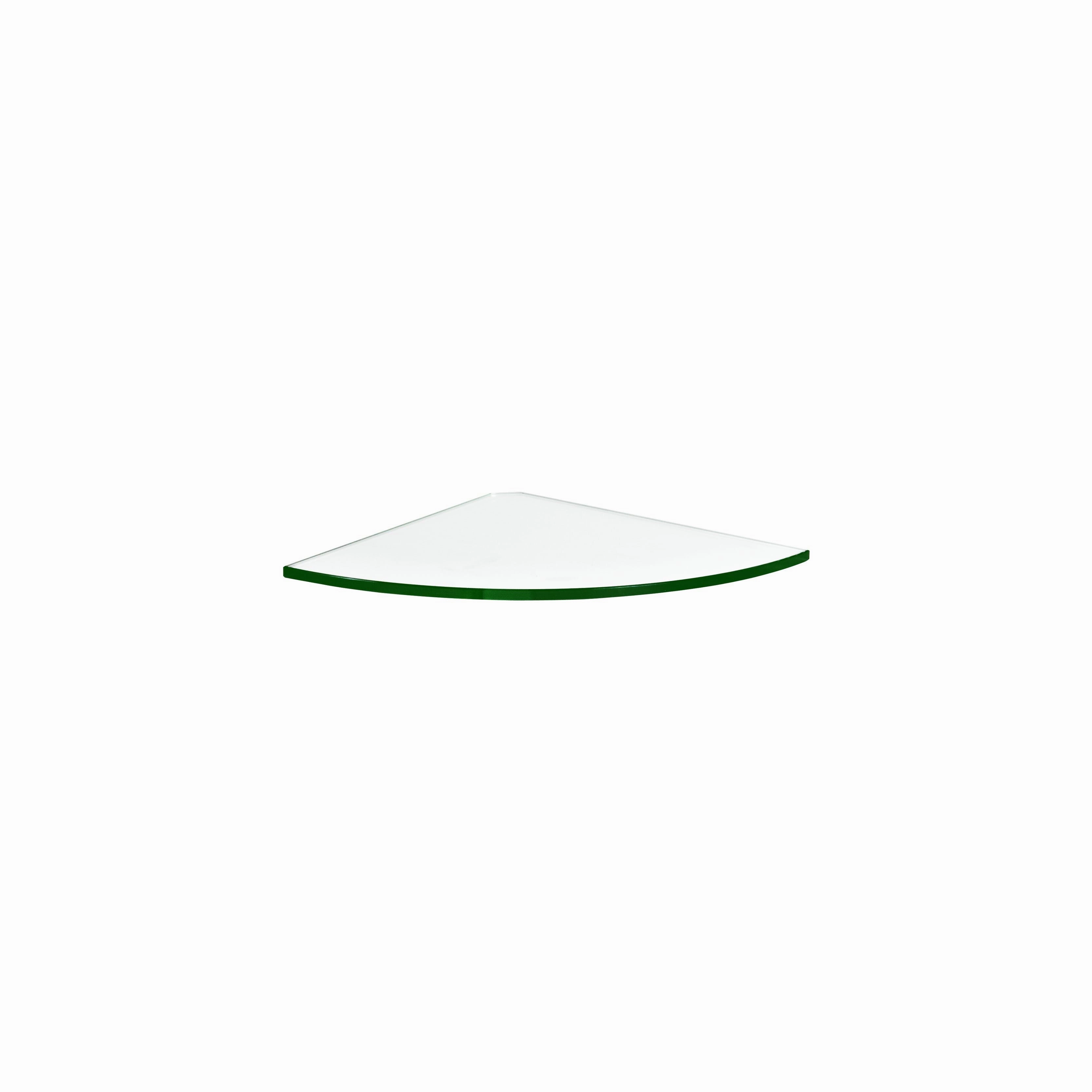 GLASSLINE Corner Shelf Board