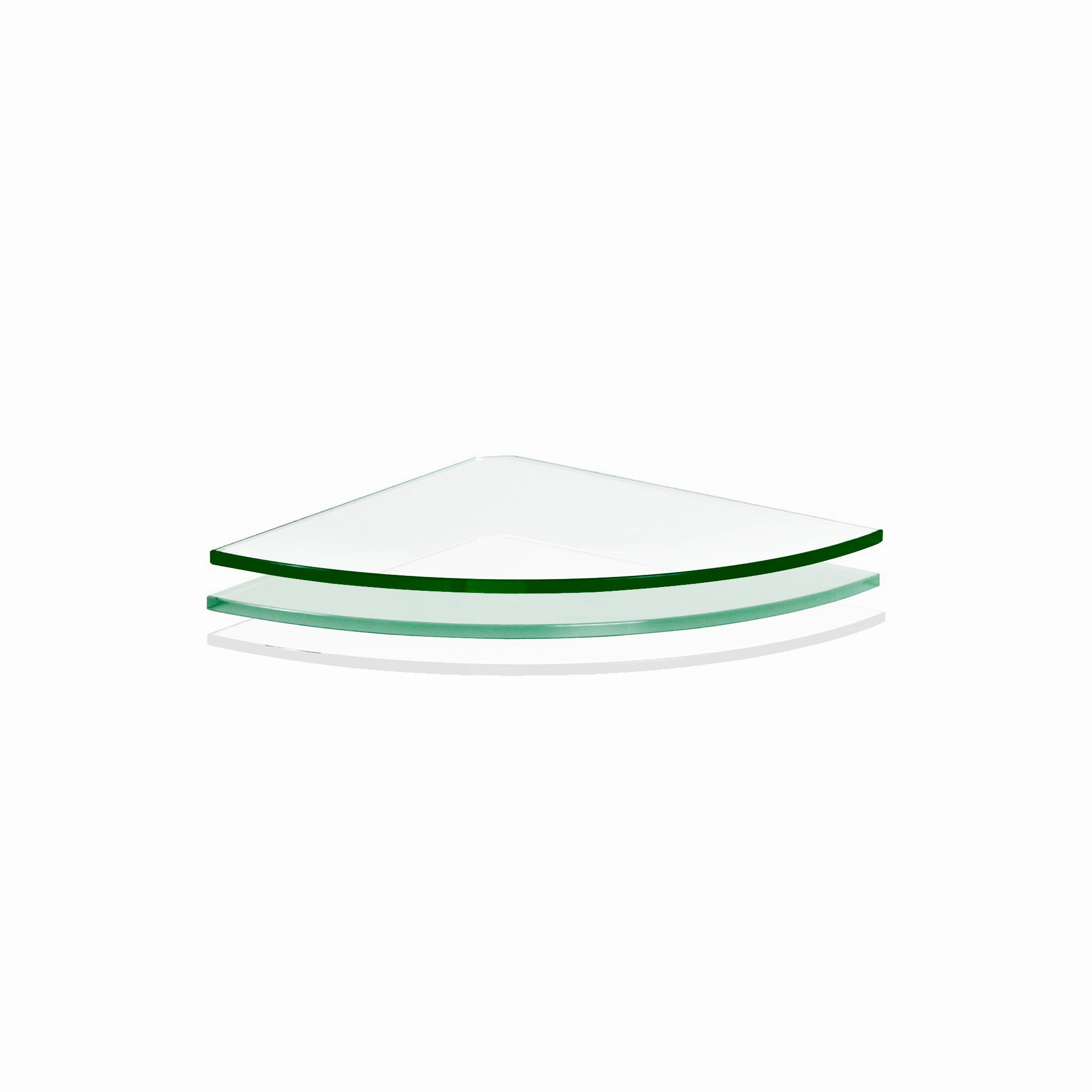GLASSLINE Corner Shelf Board,iron plant stand