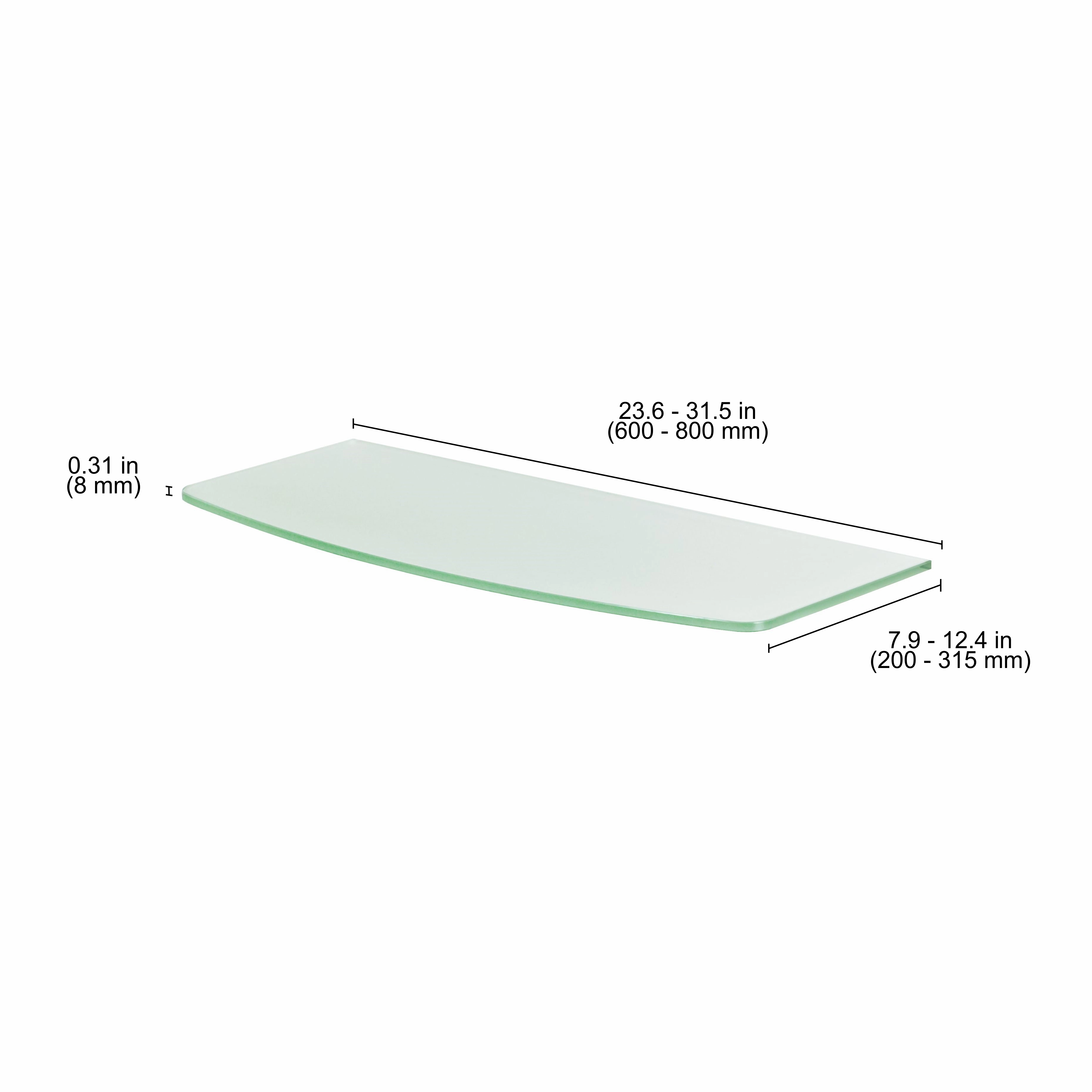 GLASSLINE Shape Shelf Board