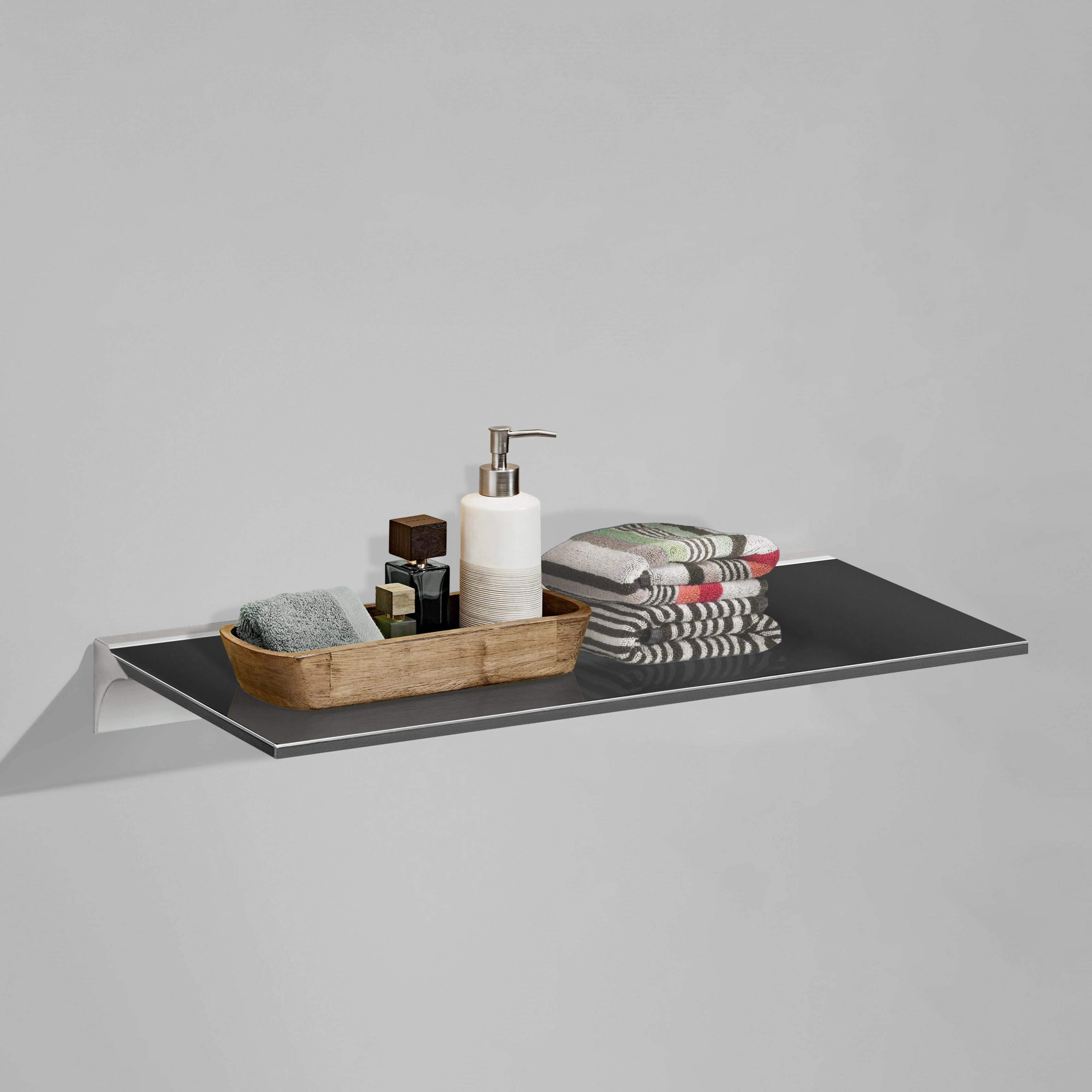 GLASSLINE Square Shelf Board