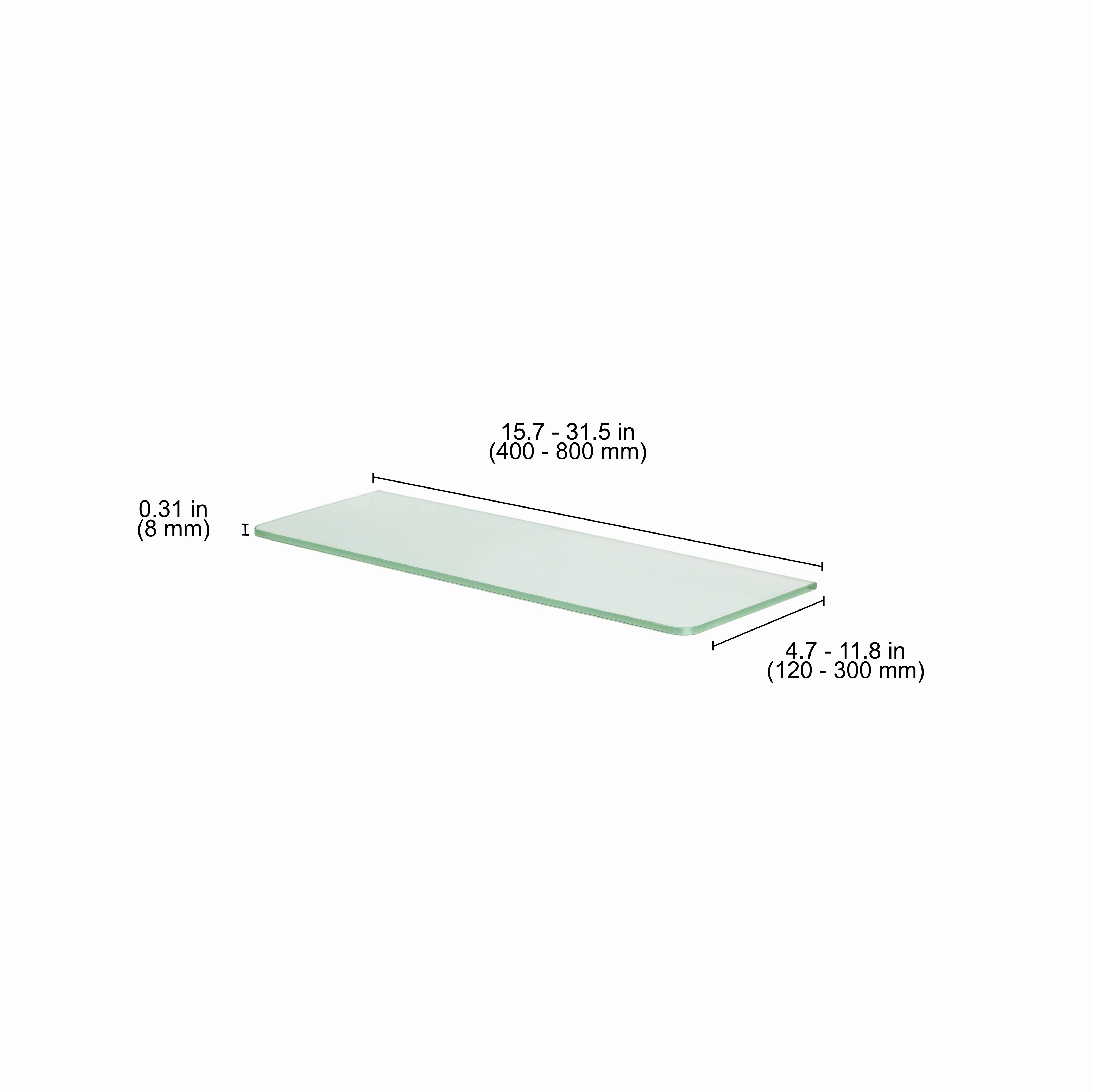 GLASSLINE Standard Shelf Board