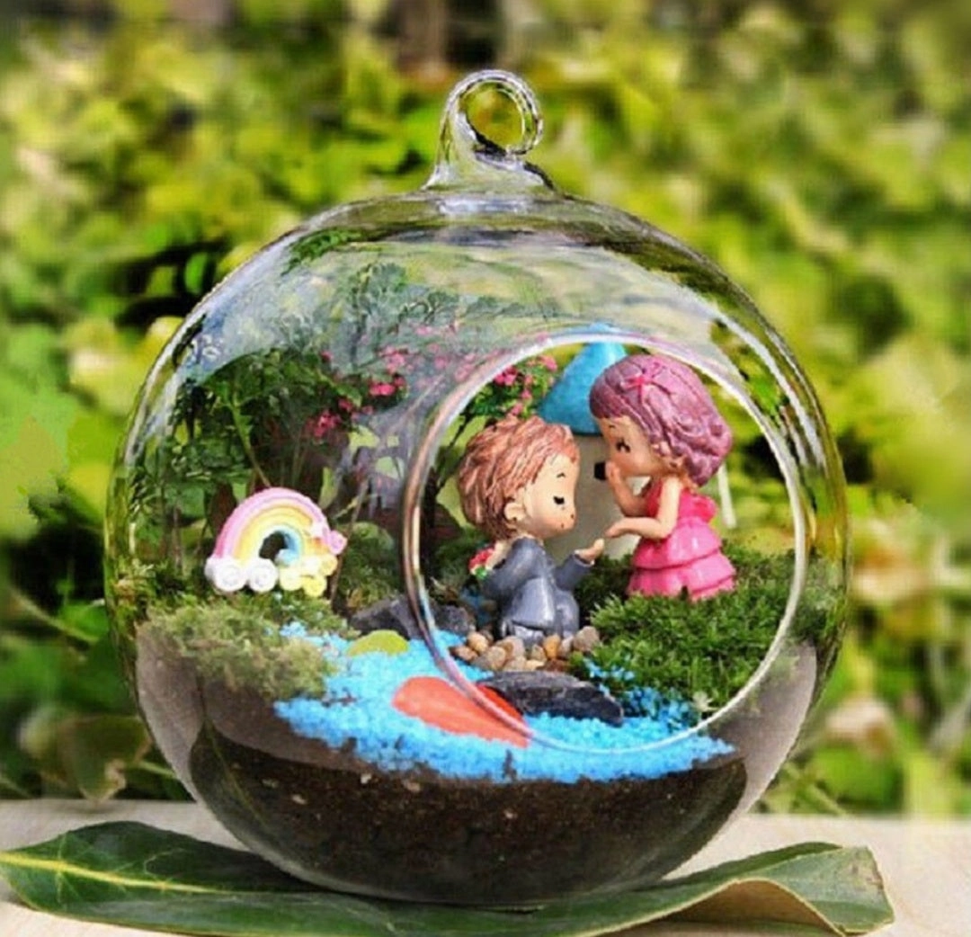Globe Terrarium Bowl,garden field mower