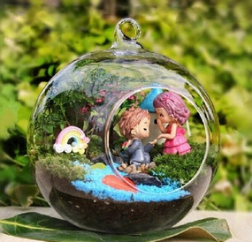 Globe Terrarium Bowl,garden field mower