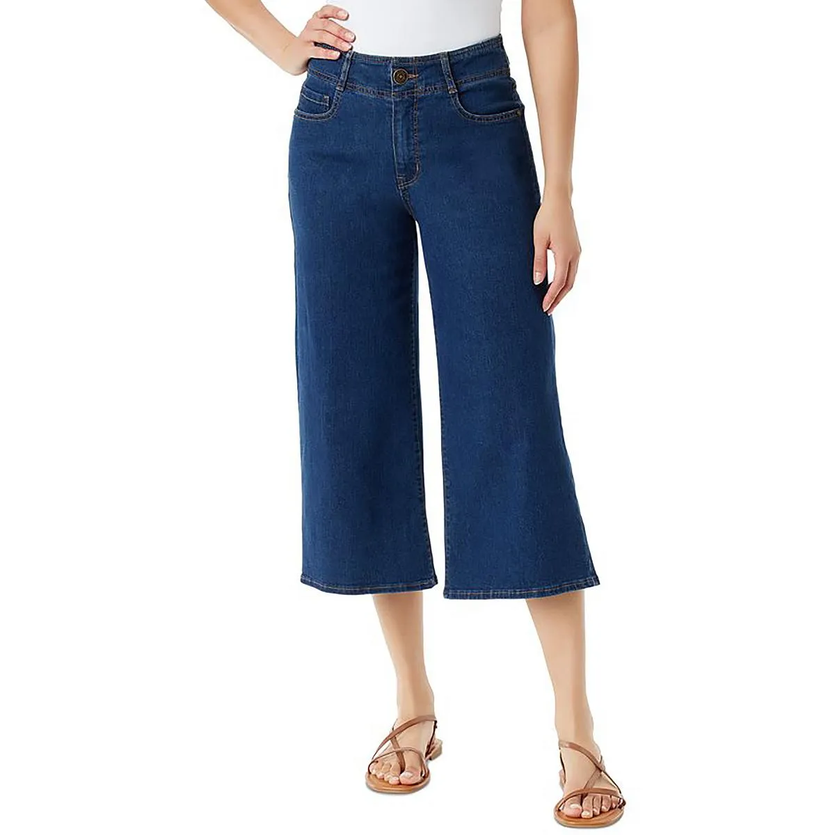 Gloria Vanderbilt Damen Denim Schlank-Schnitt Cropped Jeans
