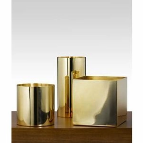Gold Solid Wedding Centrepiece 6" Cube Square Glass Vases,aesthetic flower vase