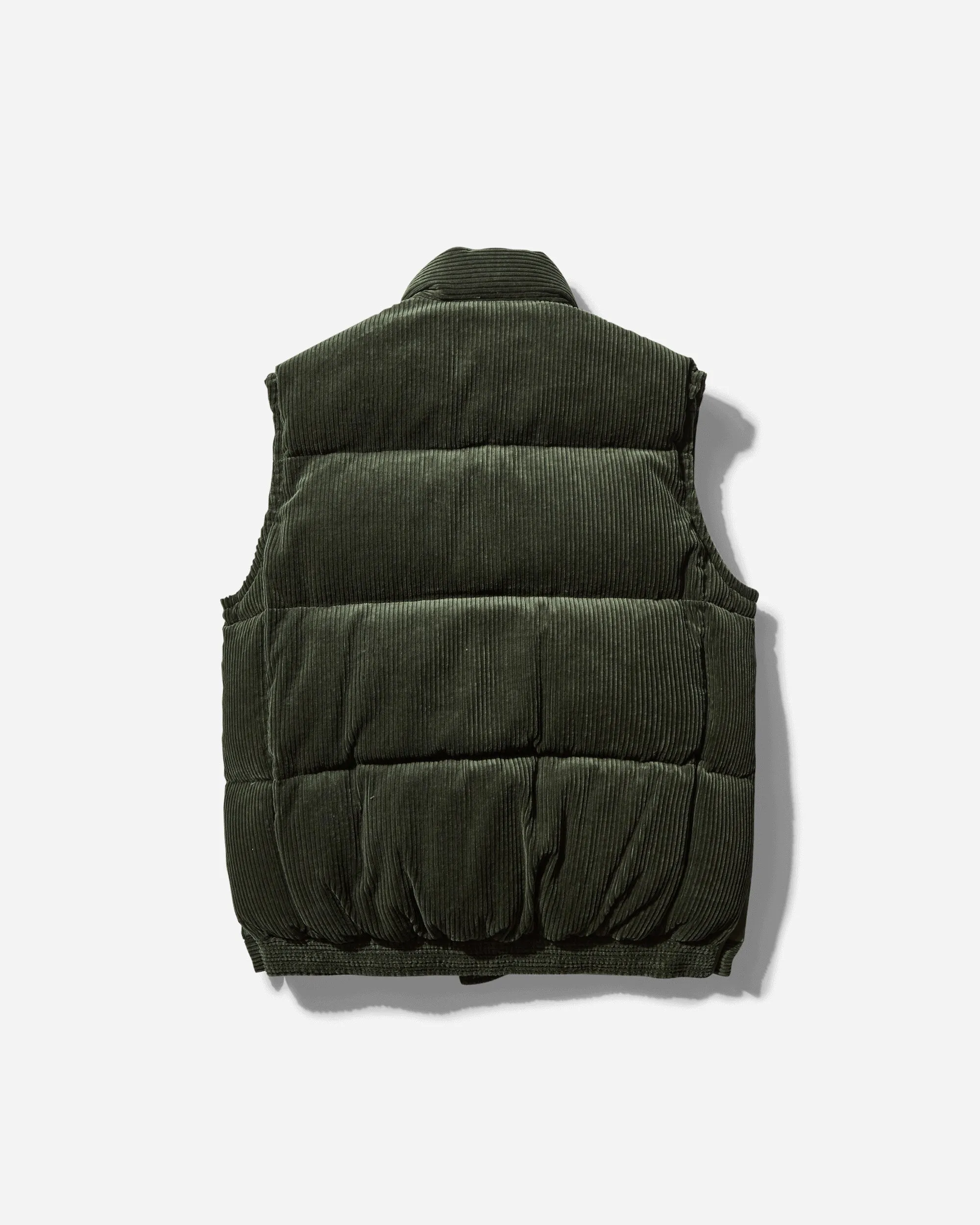Gonz Multi-Patch Cord-Weste mit Steppung in Khaki