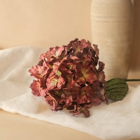 Grand hortensia en papier prune,mother's day bouquet