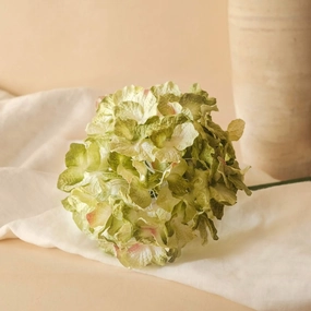 Grand hortensia en papier vert,mother's day bouquet