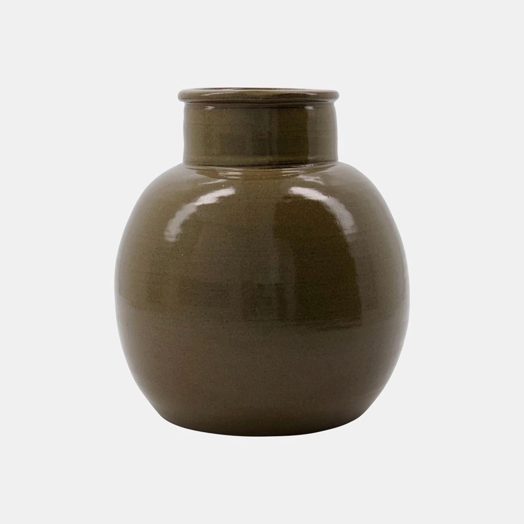 Green Ajun Vase 21cm