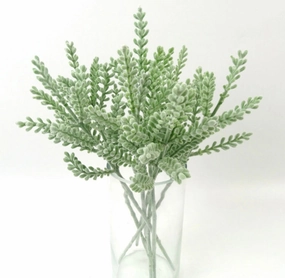 Green deer Antler pick leaf realistic flower bouquet  