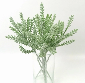 Green deer Antler pick leaf realistic flower bouquet  