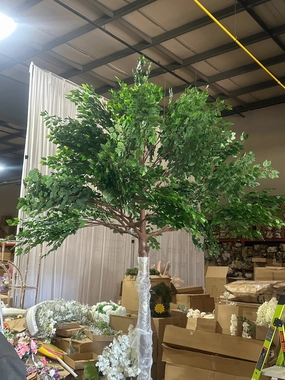 Green Ficus leaf Tree 12 feet/3.6m XDTMB16-21 artificial flower bouquet  