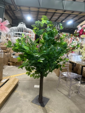 Green Ficus Table Top Centerpiece Tree 3??10?? artificial flower bouquet  