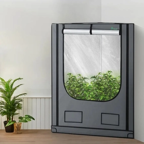 Green Fingers 100 x 142 cm Corner Grow Tent,garden yard decoration