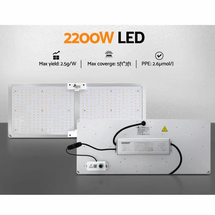 Green Fingers 2200W Dimmable LED Grow Light