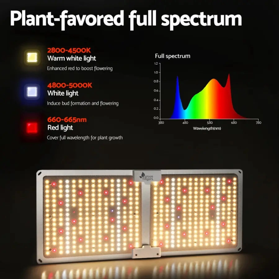 Green Fingers 2200W Dimmable LED Grow Light