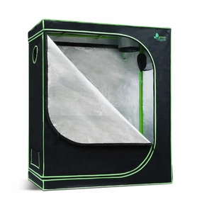 Green Fingers Grow Tent 120 x 60 x 150cm Hydroponics Indoor Kit Grow System,garden yard decoration