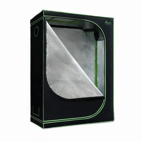Green Fingers Grow Tent Kits 1680D Oxford 120X60X180CM Hydroponics Grow System,garden yard decoration
