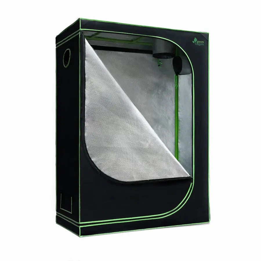 Green Fingers Grow Tent Kits 1680D Oxford 120X60X180CM Hydroponics Grow System,garden yard decoration
