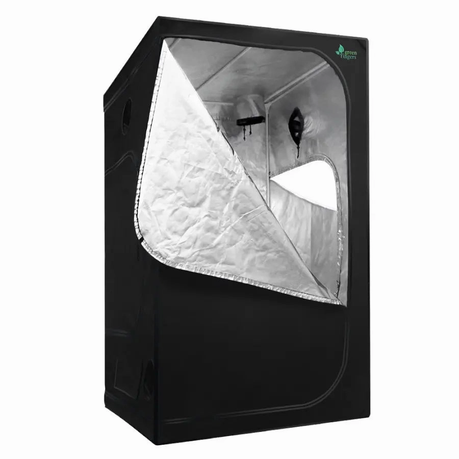 Green Fingers Hydroponics Indor Grow Tent Kits Reflective 1.2X1.2X2M 600D Oxford,garden yard decoration