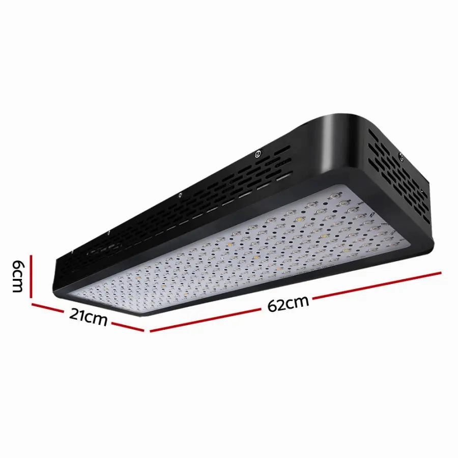 Green Fingers Set of 2 LED Grow Light Kit Hydroponic System 2000W Full Spectrum Indoor