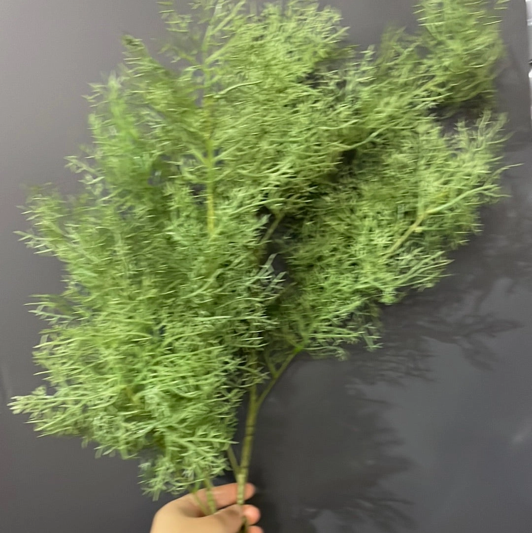 Green Rime Spray Artificial flower wedding greenery artificial flower bouquet  