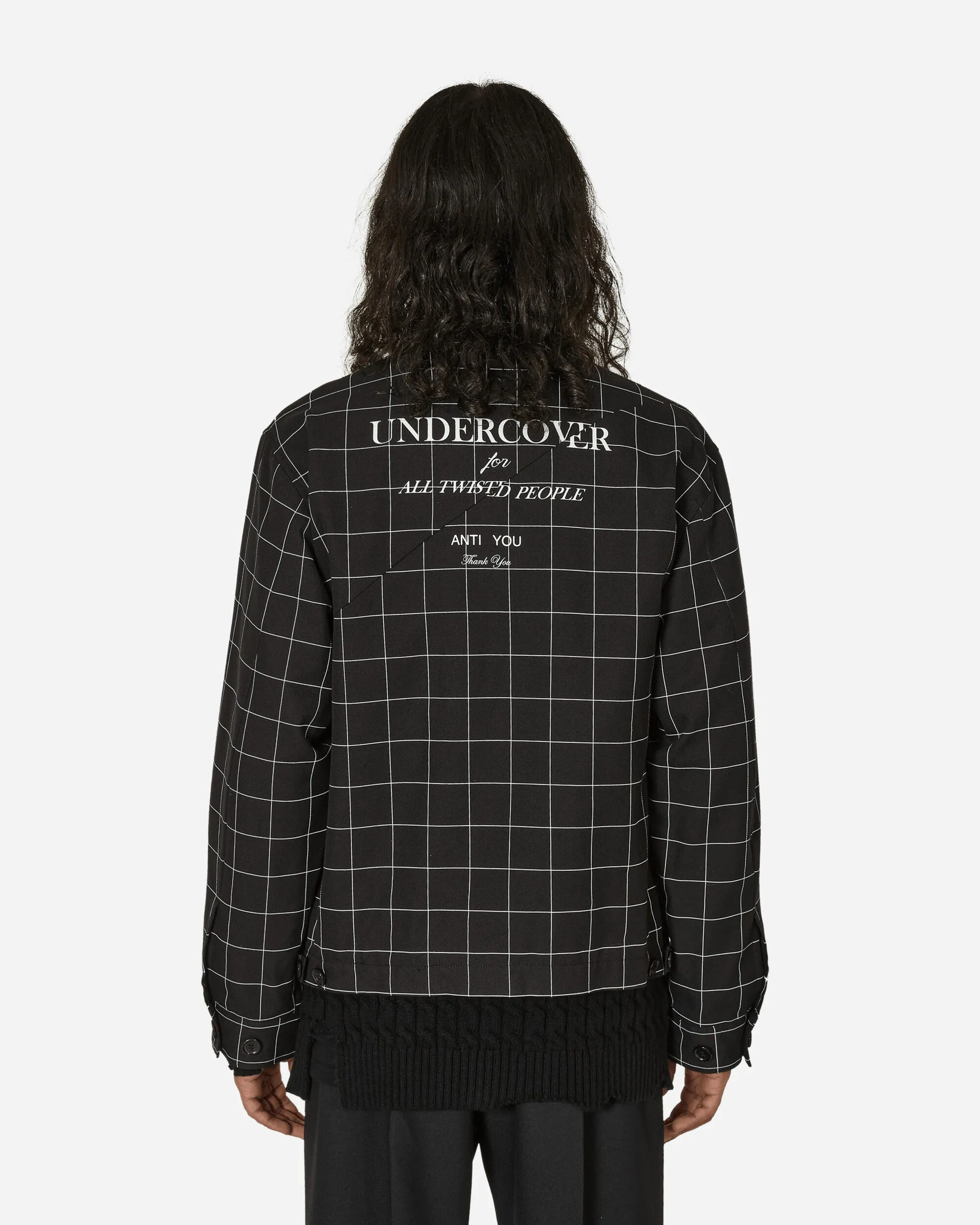 Grid Jacke Schwarz