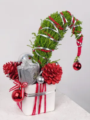 Grinchmas Tree (2.0),realistic flower bouquet 
