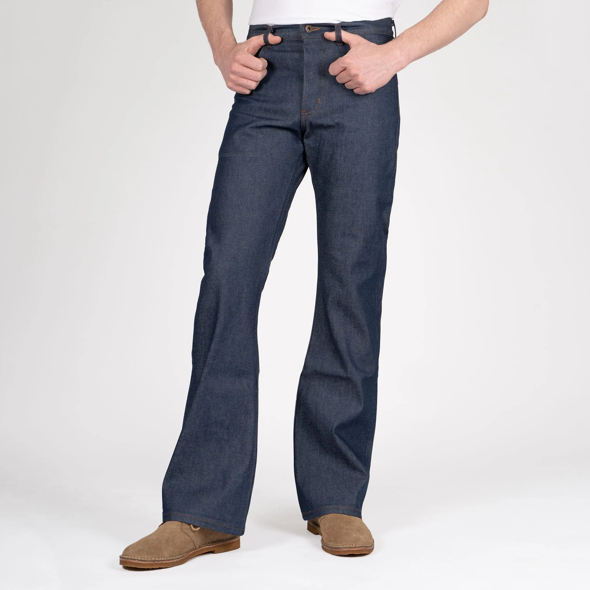 Groovy Guy - Natürlicher Indigo-Selvedge