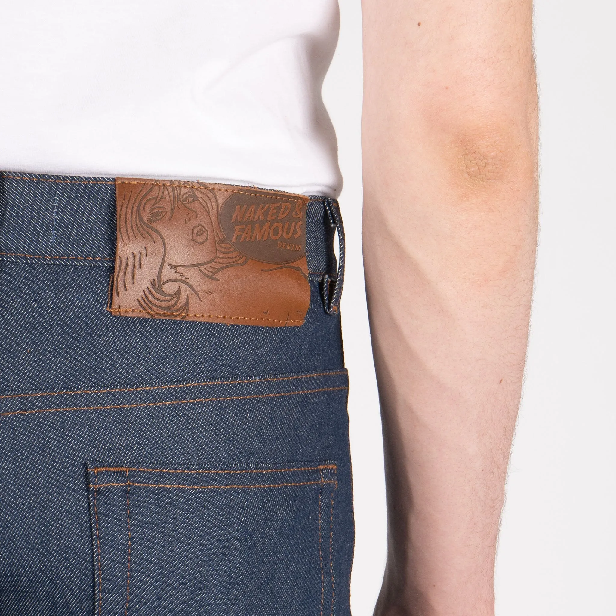 Groovy Guy - Natürlicher Indigo-Selvedge