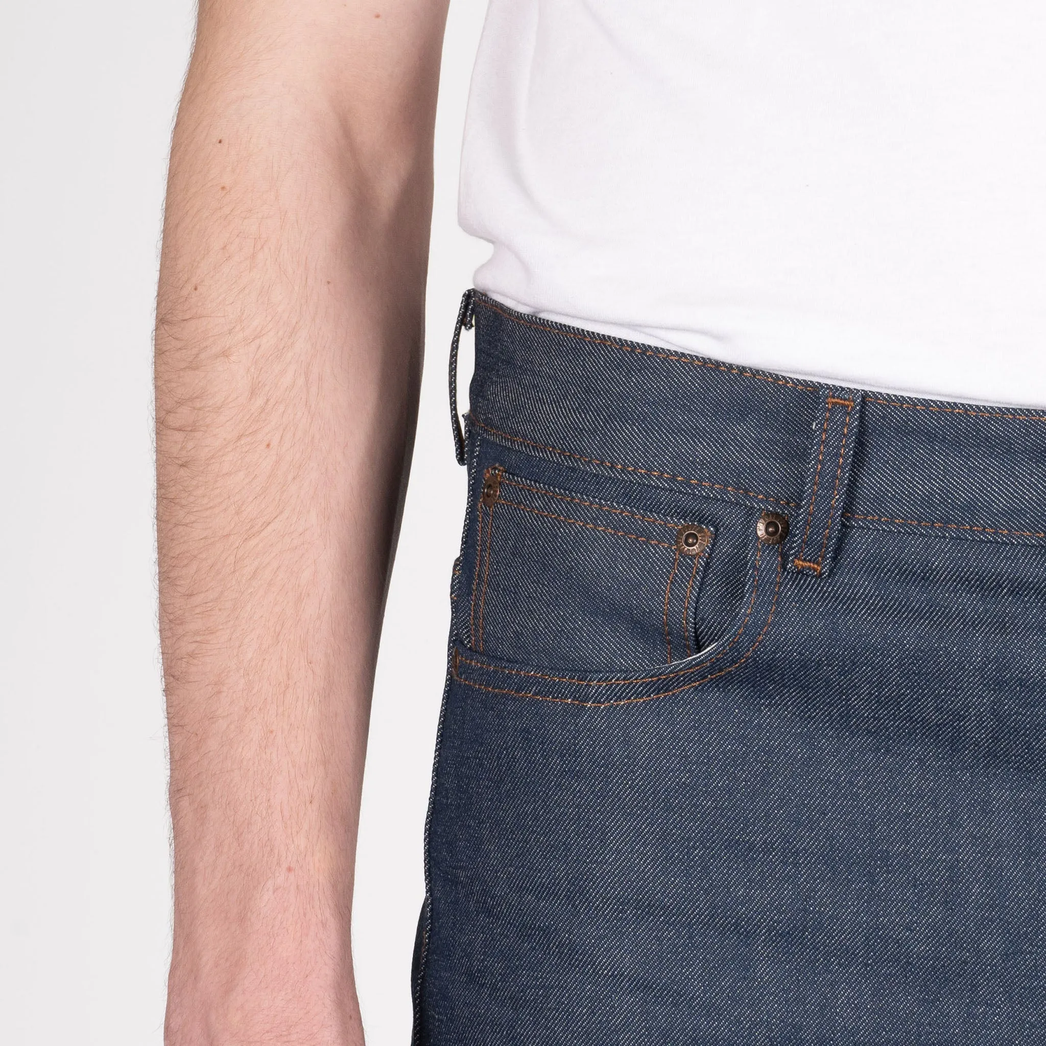 Groovy Guy - Natürlicher Indigo-Selvedge