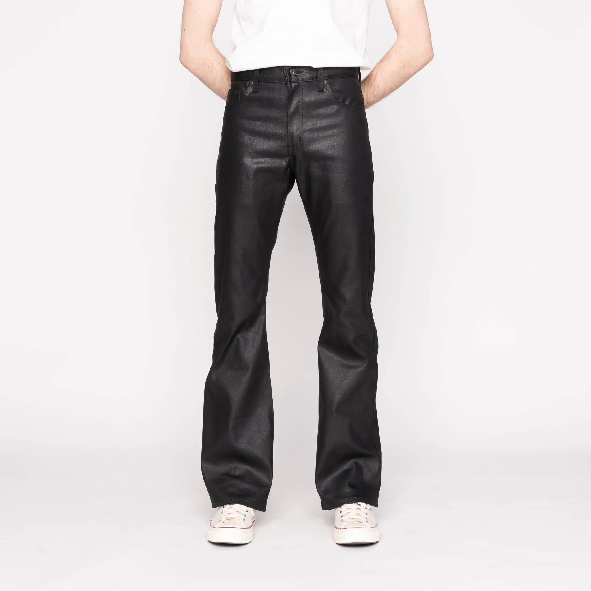 Groovy Guy - Schwarz lackierte Stretchfolie
