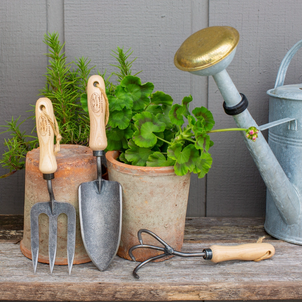 Hand-Forged Garden Tool Gift Set